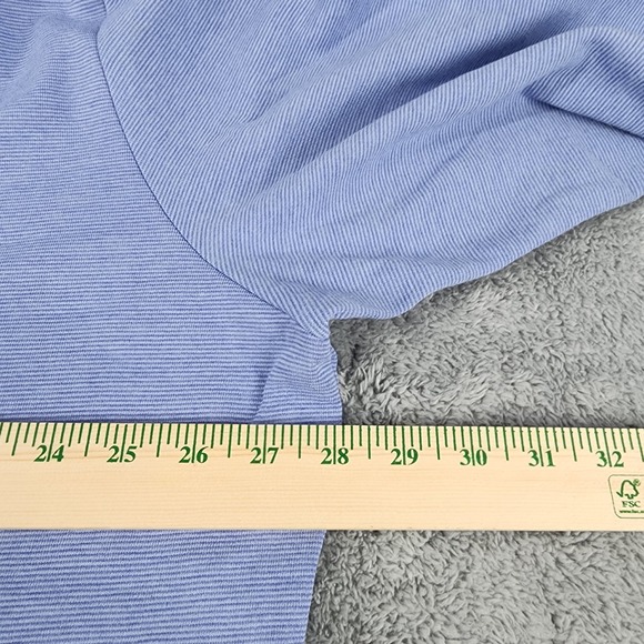 Vineyard Vines Sweatshirt Mens XXL Blue Saltwater 1/4 Zip Mock Neck Pullover - Picture 7 of 8